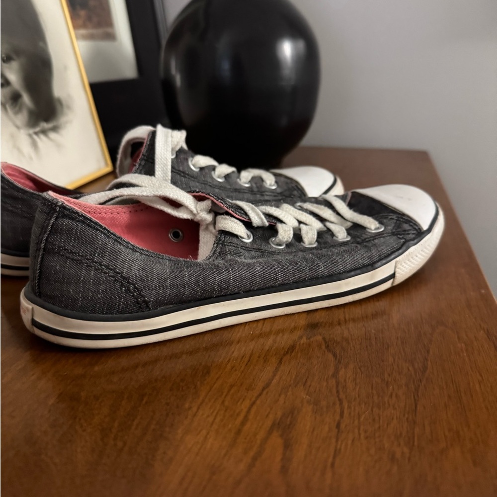 Converse Black and White High-Top Sneakers